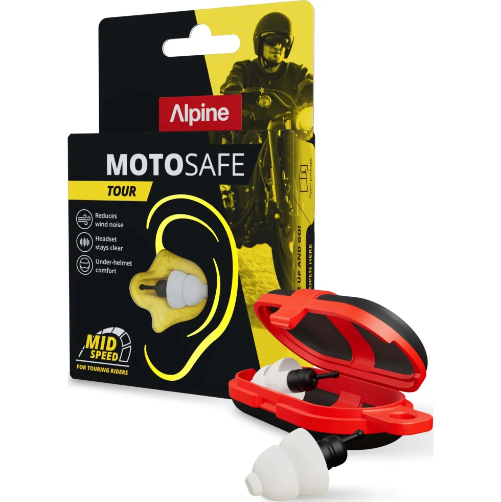 Alpine MotoSafe Earplugs Tour V2
