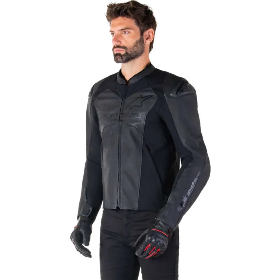 Alpinestars Faster V3 Airflow Leren Motorjas