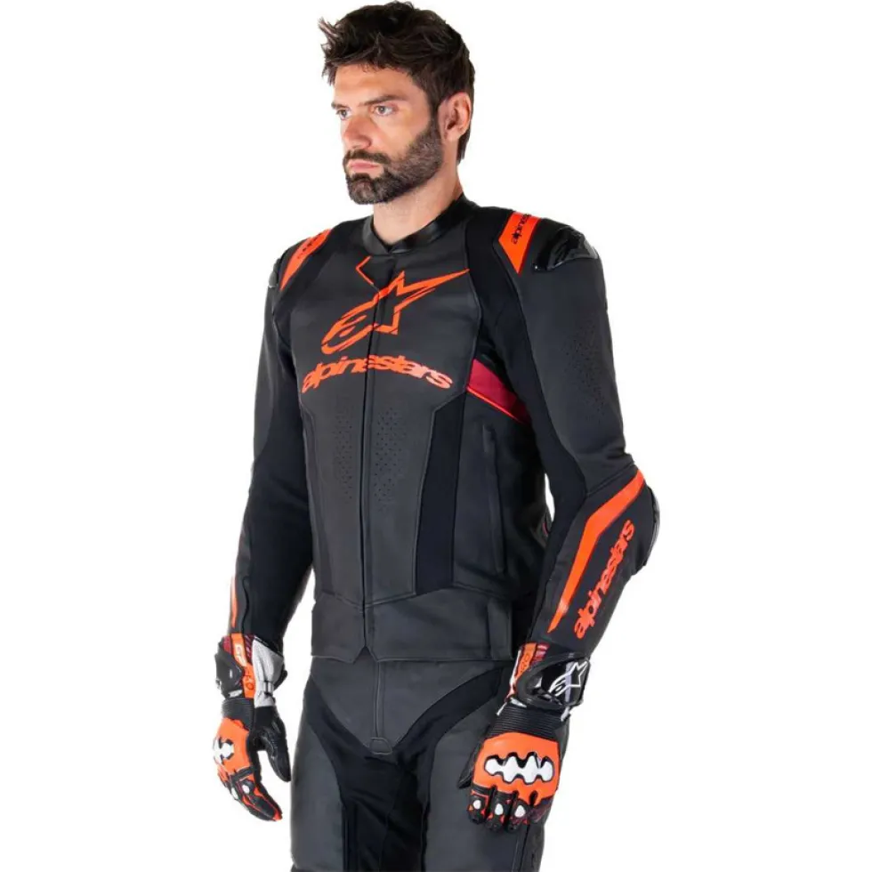 Alpinestars Missile V3 Ignition Leren Motorjas