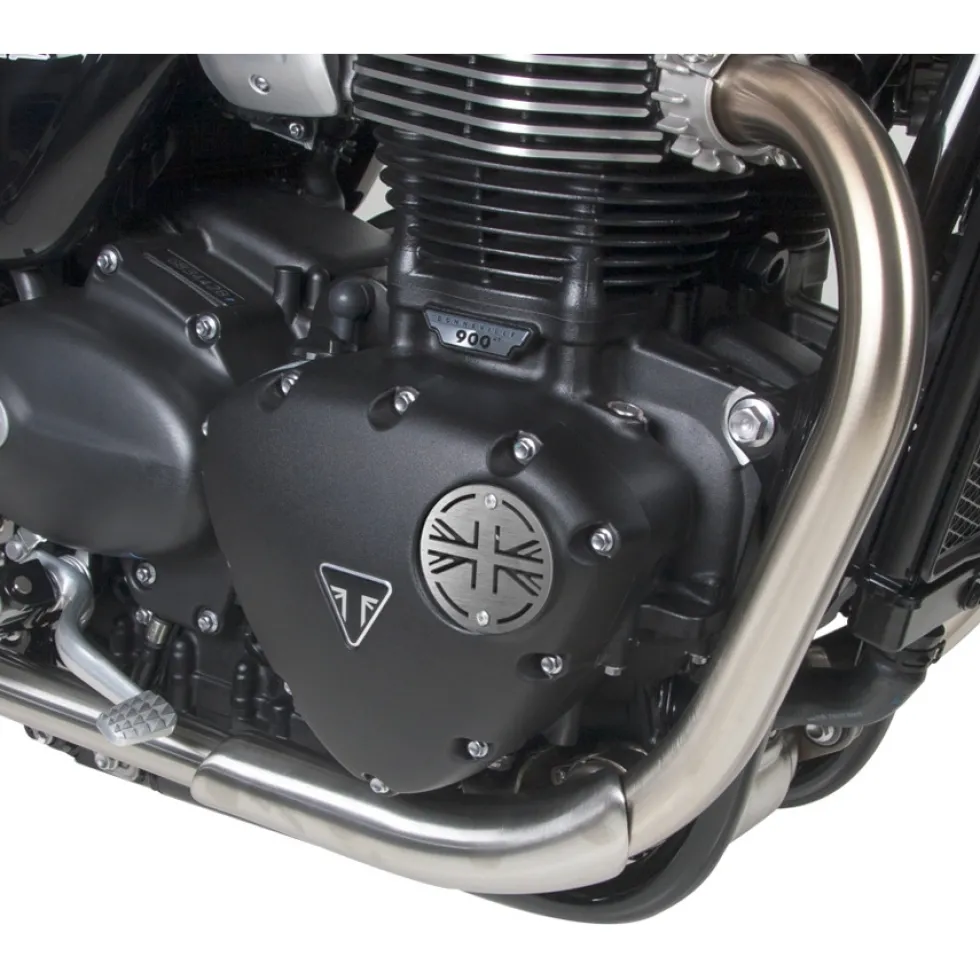 Barracuda Engine Case Covers Silver Triumph Street Twin