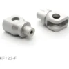 Barracuda Kawasaki Voetsteunen-adapter Voorzijde (set)