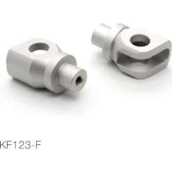 Barracuda Kawasaki Voetsteunen-adapter Voorzijde (set)