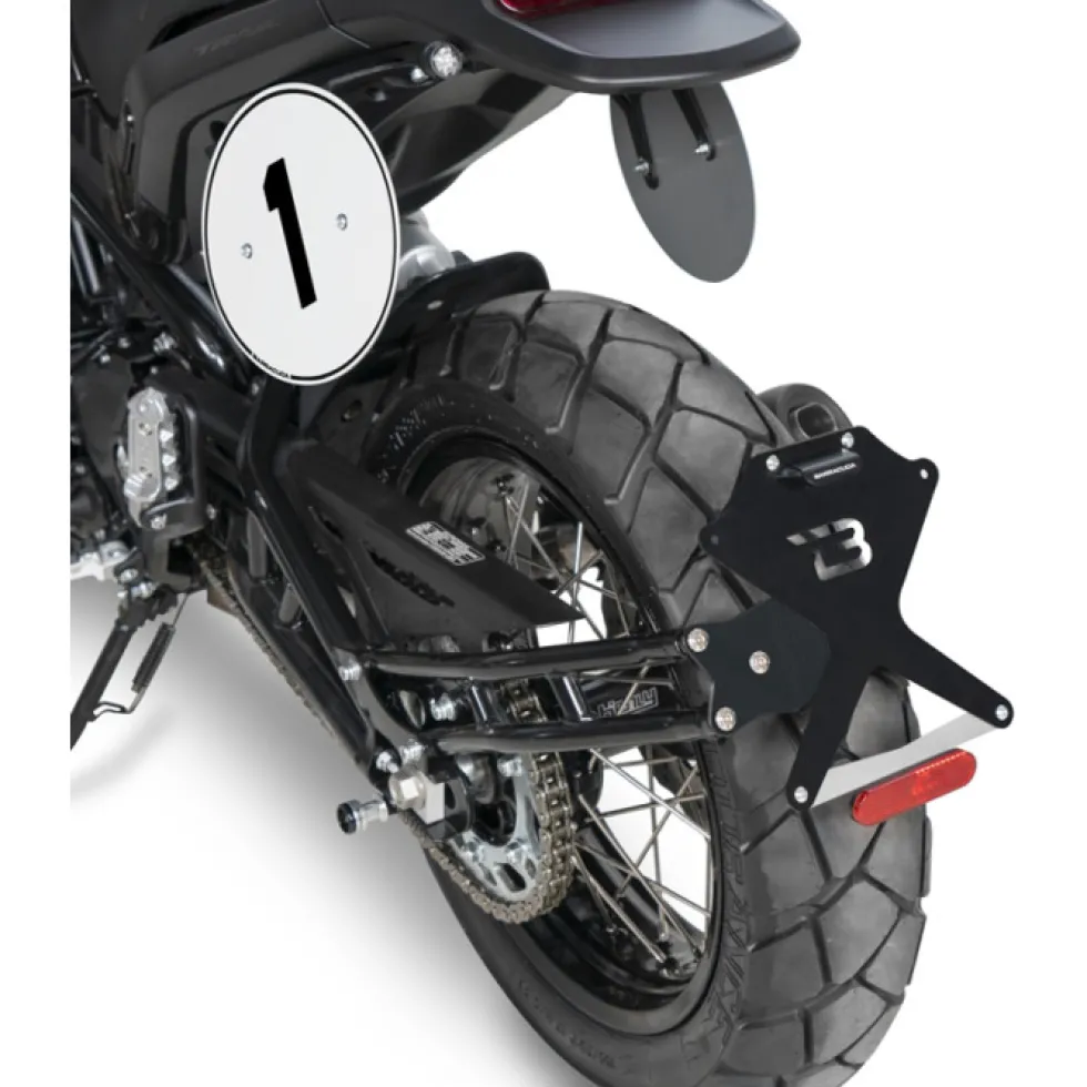 Barracuda Kentekenplaathouder -side Naked- Benelli Leoncino