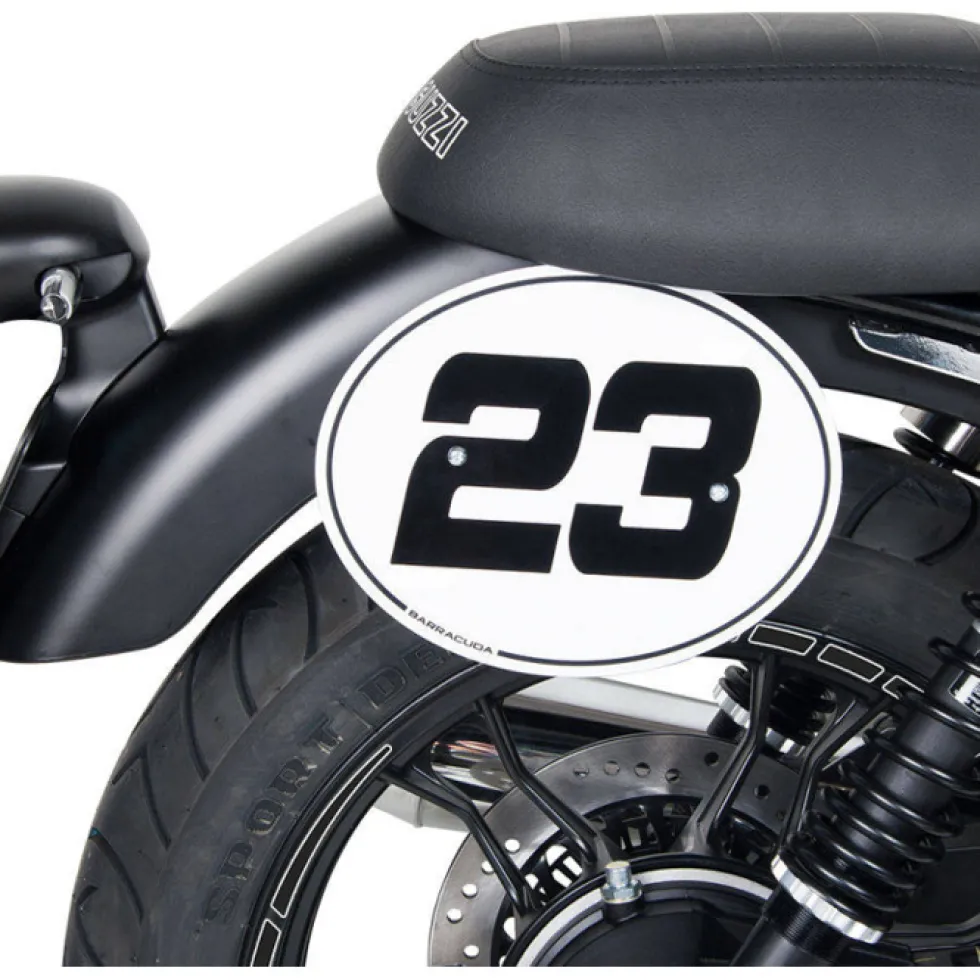 Barracuda Nummerbord Set Moto Guzzi V7 Ii