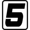 Barracuda Sticker Cijfer -5- (per stuk)
