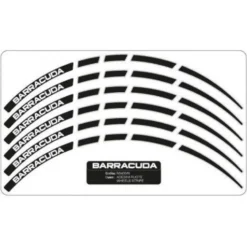 Barracuda Wheel Stripes For Motorbike