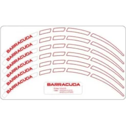 Barracuda Wheel Stripes For Motorbike