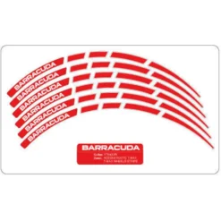Barracuda Wheel Stripes For Motorbike