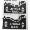 Booster Adventure stickers Africa Raid 20x24 cm
