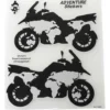 Booster Adventure stickers Moto Planisvero 20x24 cm