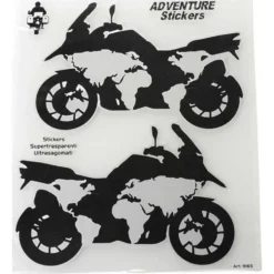 Booster Adventure stickers Moto Planisvero 20x24 cm