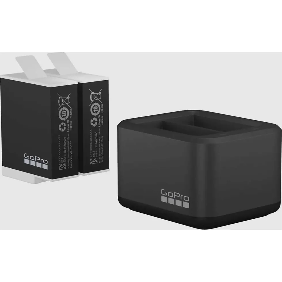 GoPro Dual oplader en Enduro Batterijen