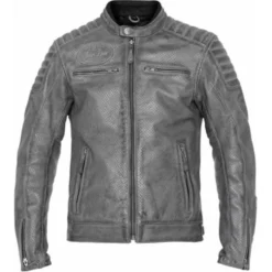 John Doe Leather Jacket Storm Grey