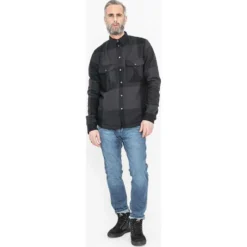 John Doe Motoshirt Grey Black Big Block