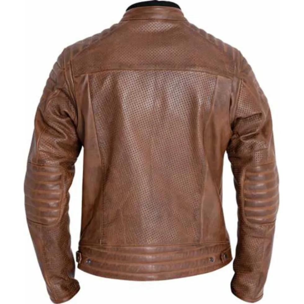 John Doe Storm Tobacco Leren Motorjas