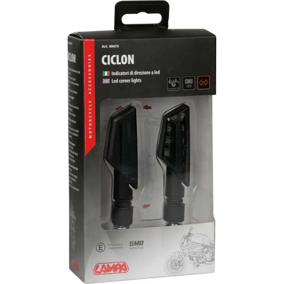 Lampa Ciclon Knipperlichten 12V LED (set)