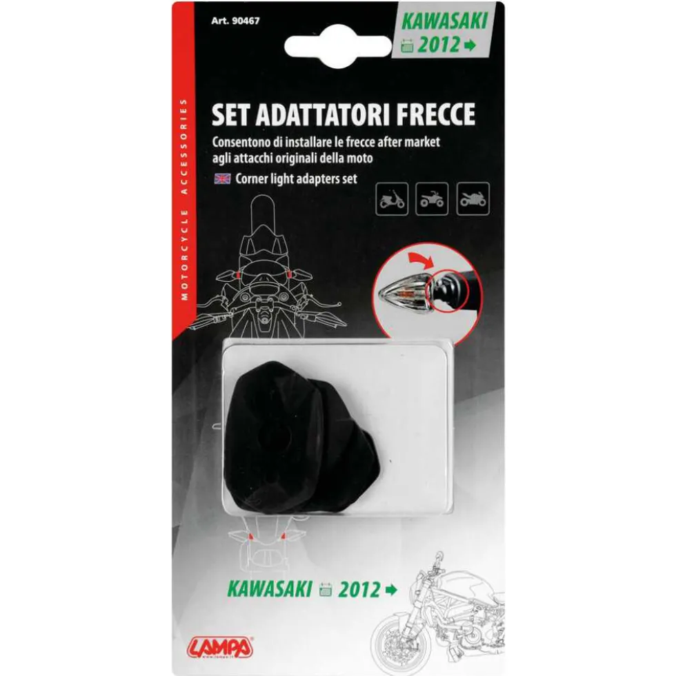 Lampa Corner Lights Adaptors Kawasaki 2012>