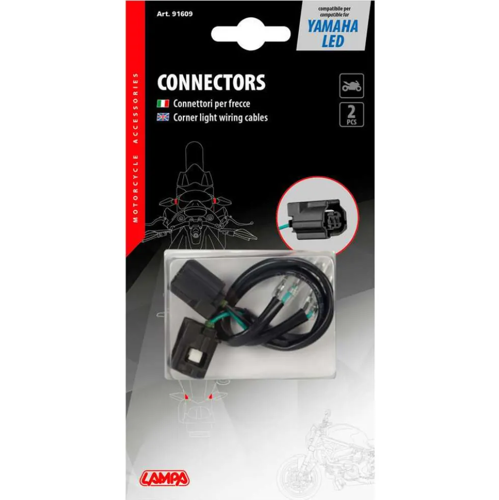 Lampa Corner Lights Wiring Cables - Yamaha LED