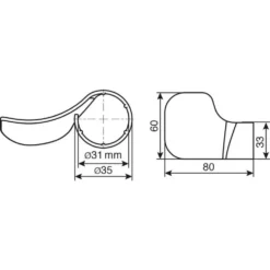 Lampa Gashendel Steun