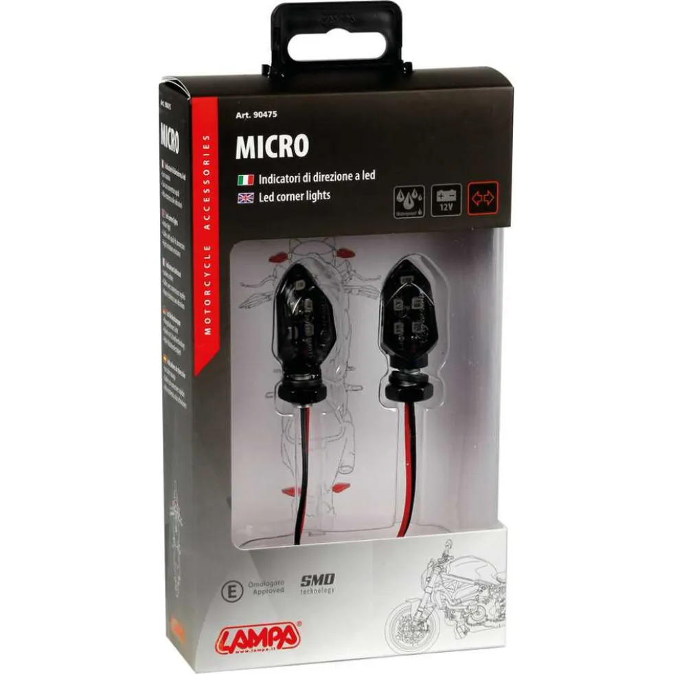 Lampa Micro Knipperlichten 12V LED (set)