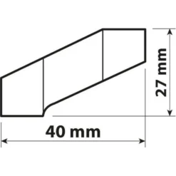Lampa Offset Spiegelverbreder M10 rechts