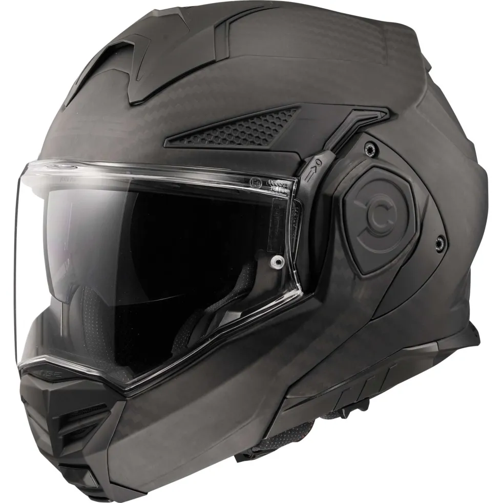 LS2 FF901 Advant X Solid Carbon Systeemhelm