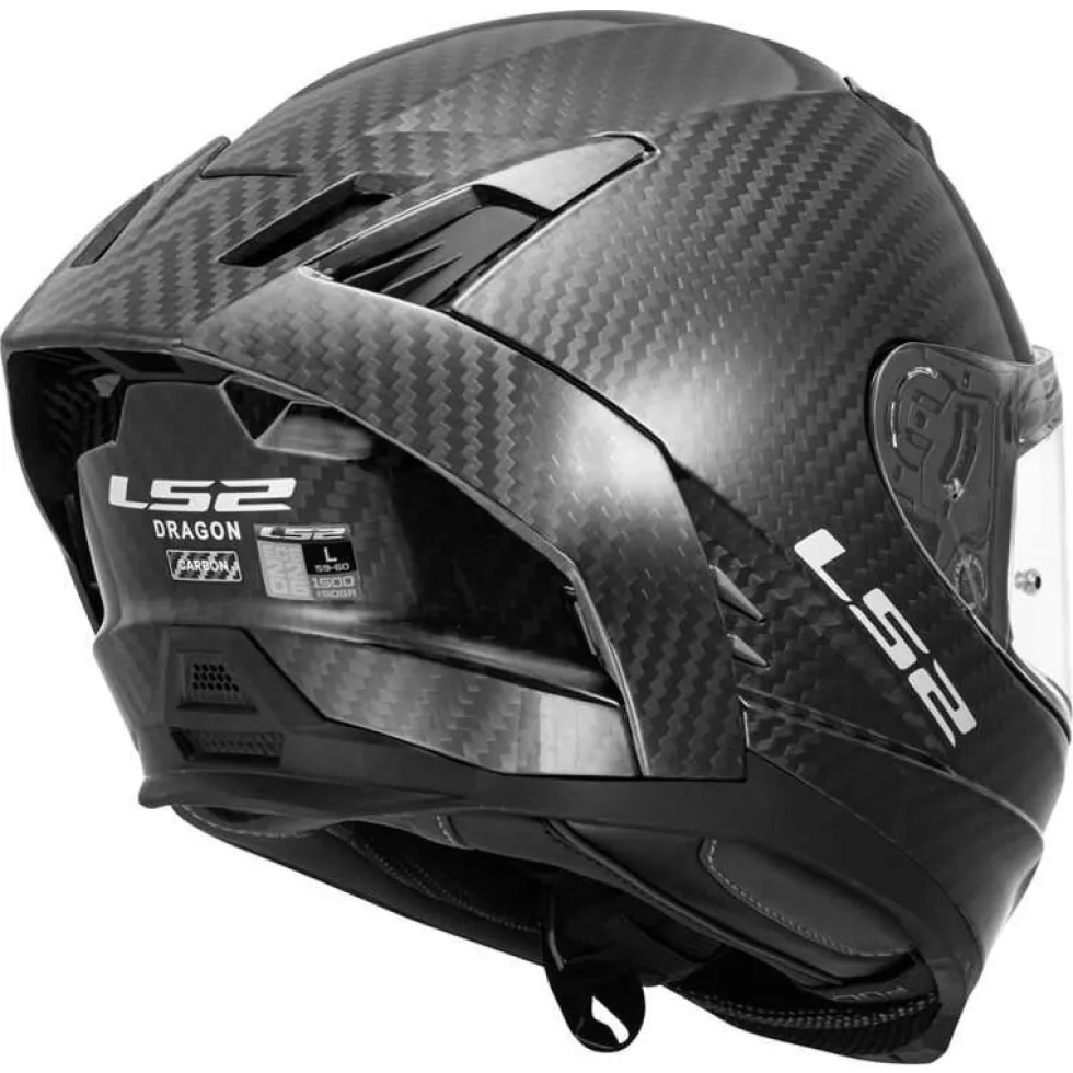 LS2 FF807 Dragon Carbon Integraalhelm