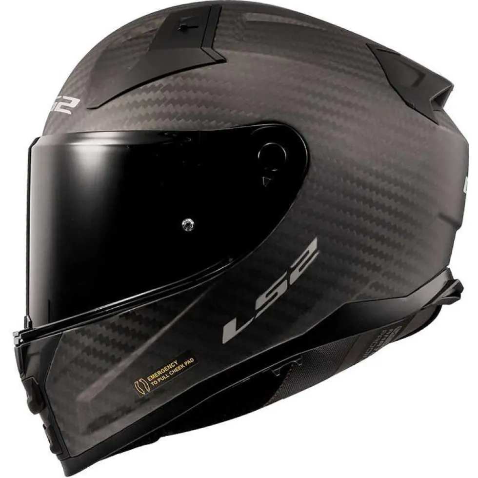 LS2 FF811 Vector II Mat Carbon Integraalhelm