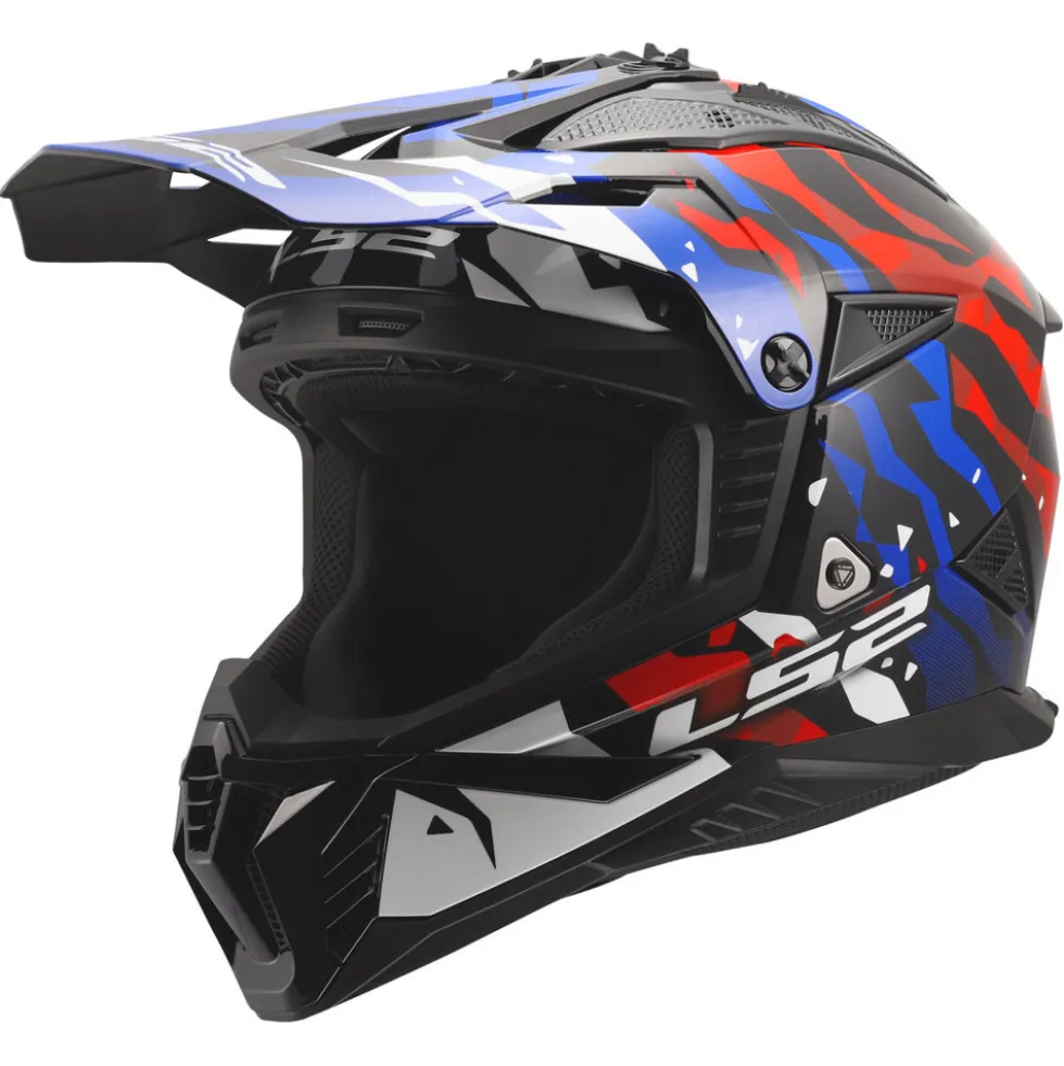 LS2 MX708 Fast II Grotesk Crosshelm