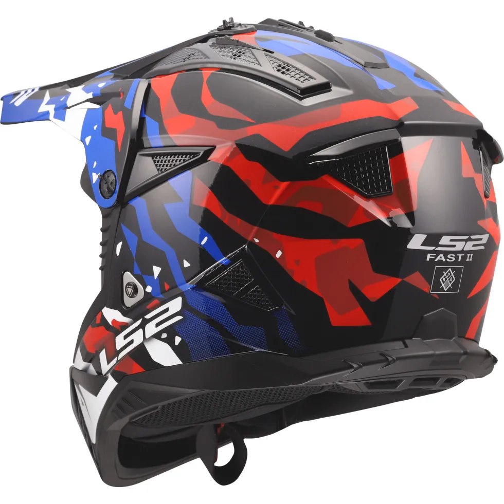 LS2 MX708 Fast II Grotesk Crosshelm
