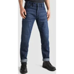 Pando Moto Arnie Slim Blue Motorjeans Heren