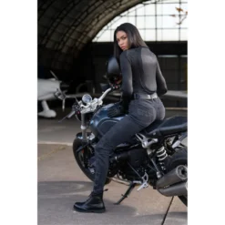 Pando Moto Kaya Slim Dames Motorjeans