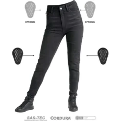 Pando Moto Kusari COR 01 Dames Motorjeans Skinny