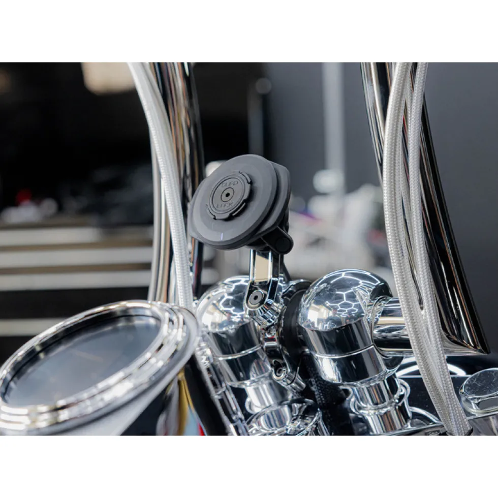 Quad Lock Pro Chrome Handlebar Mount - Large