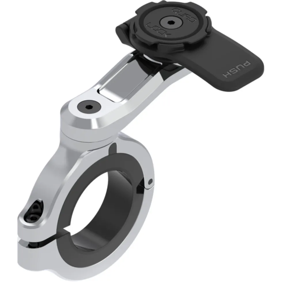 Quad Lock Pro Chrome Handlebar Mount - Large