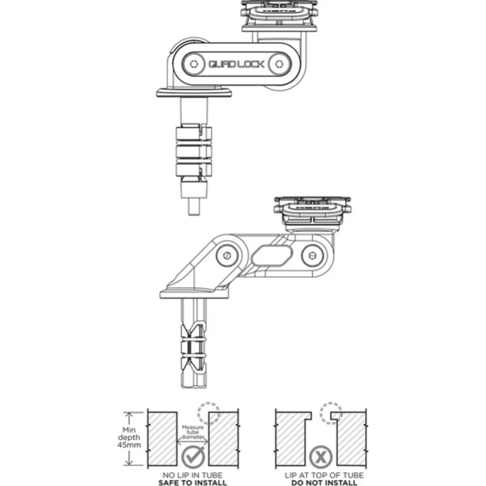 Quad Lock Pro Steering Column Mounting Bracket