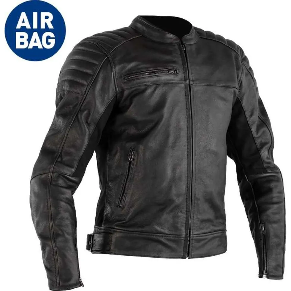 RST Fusion Airbag Leren Motorjas