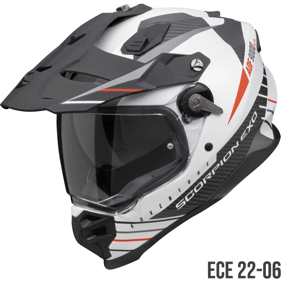 Scorpion ADF-9000 AIR FEAT Adventure helm