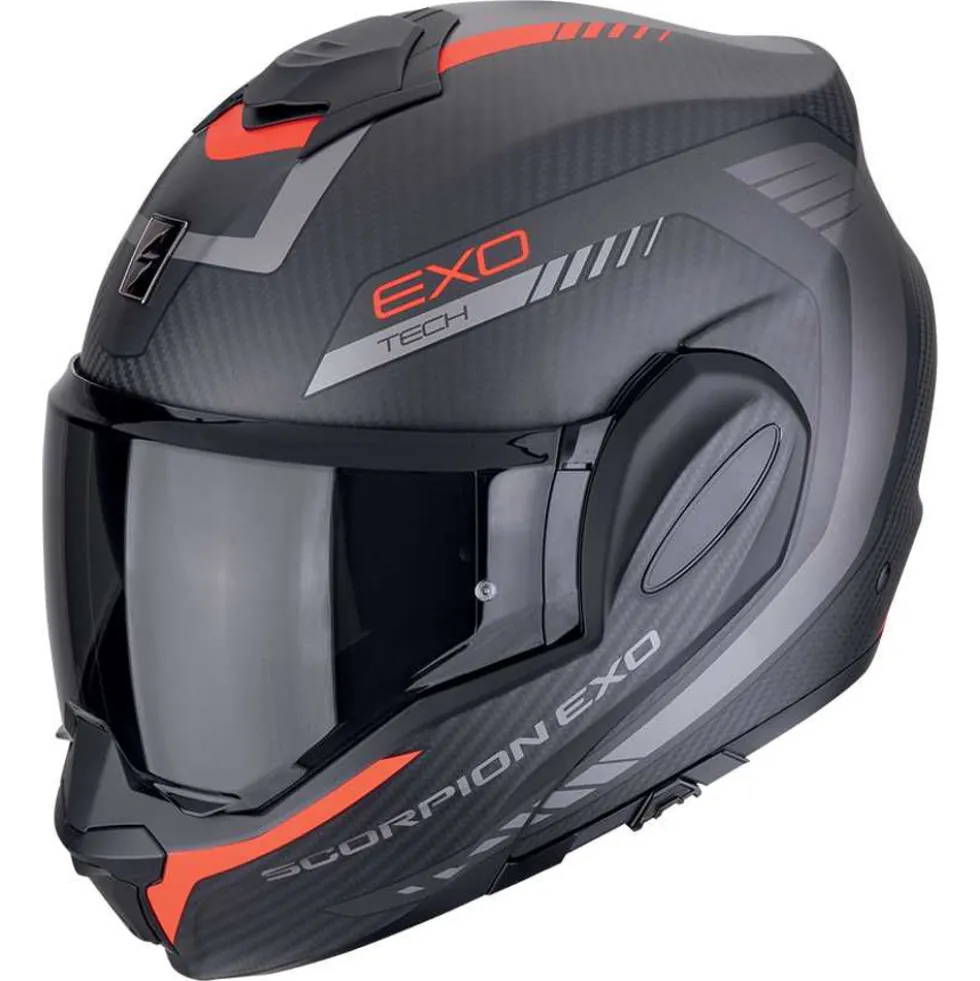 Scorpion Exo-Tech Evo Carbon Cosy Systeemhelm