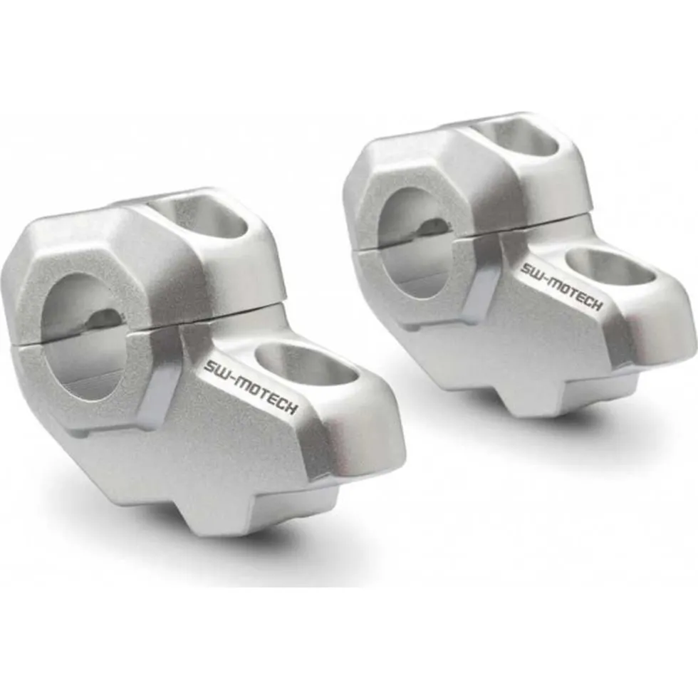SW-Motech Stuurverhogers BARBACK Zilver